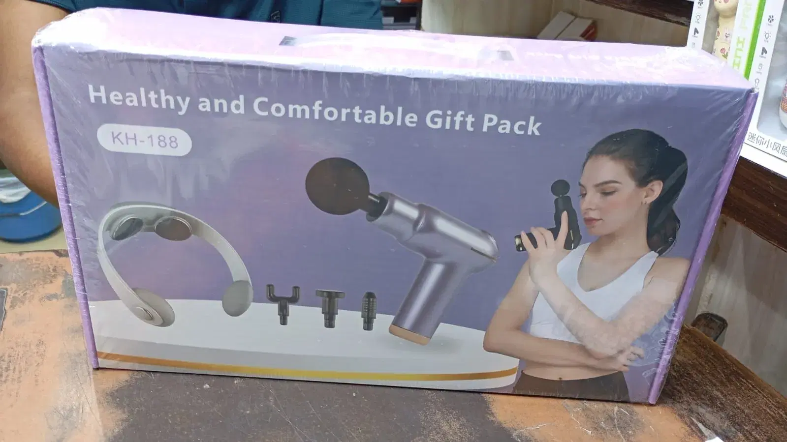 KH-188 Massage Gun Healthy and Comfortabale Gift Pack