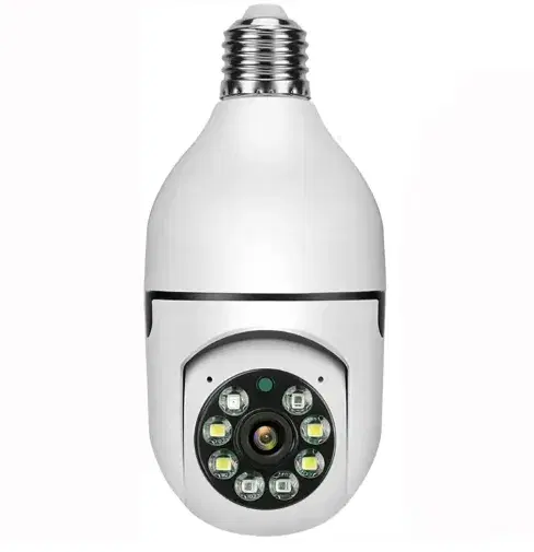 Wireless Light Bulb Camera 2.0MP WiFi Security Camera|| Smart WiFi Camera.
