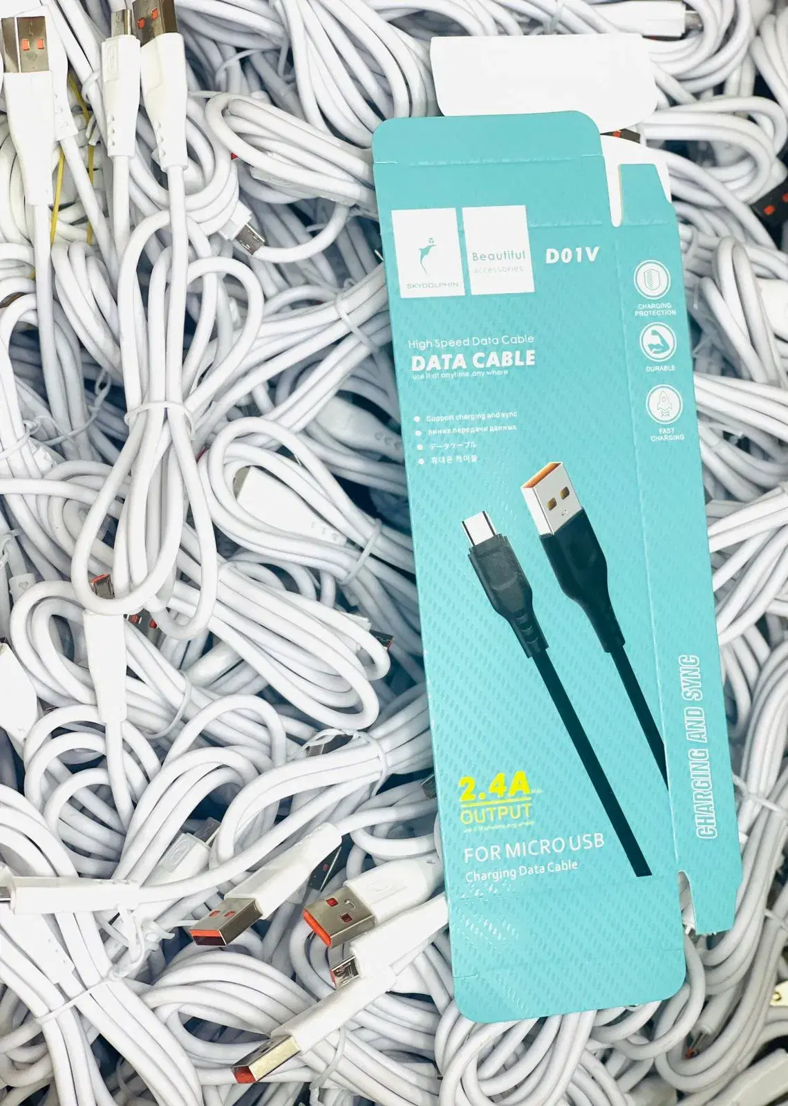 Dolphin D01V Micro USB Data Cable by Poweking