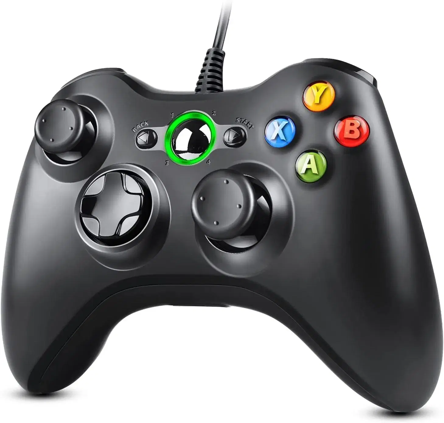 Usb Wired Joystick Gamepad Controller For Xbox 360 Console & Pc Windows