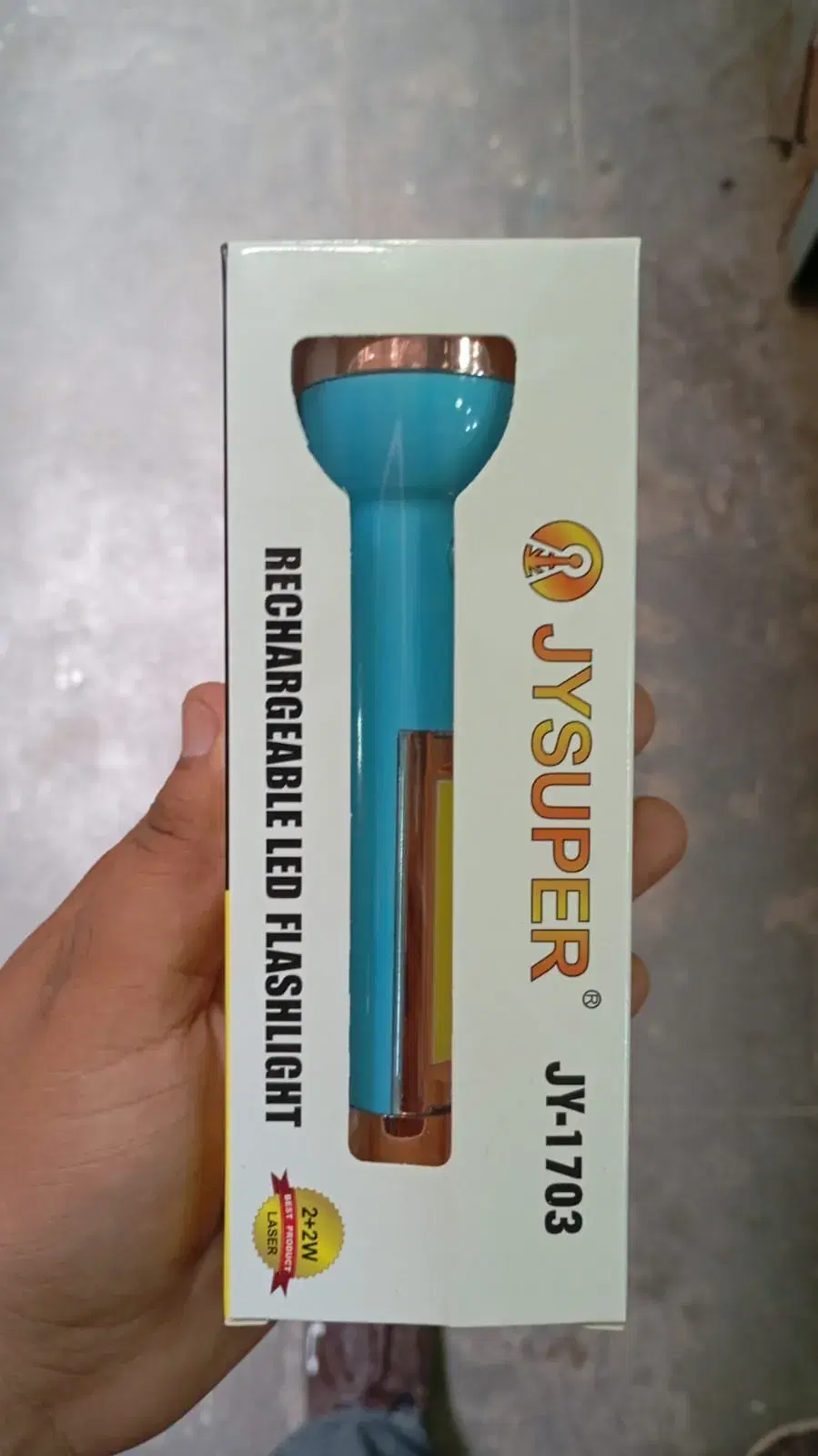 JY Super JY-1703 Rechargeable Torch Light