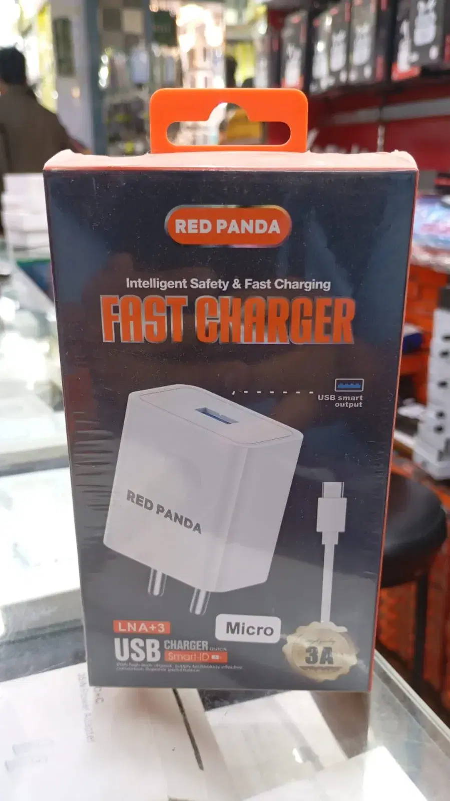 Red Panda LN A+3 Fast Charger and V8 cable