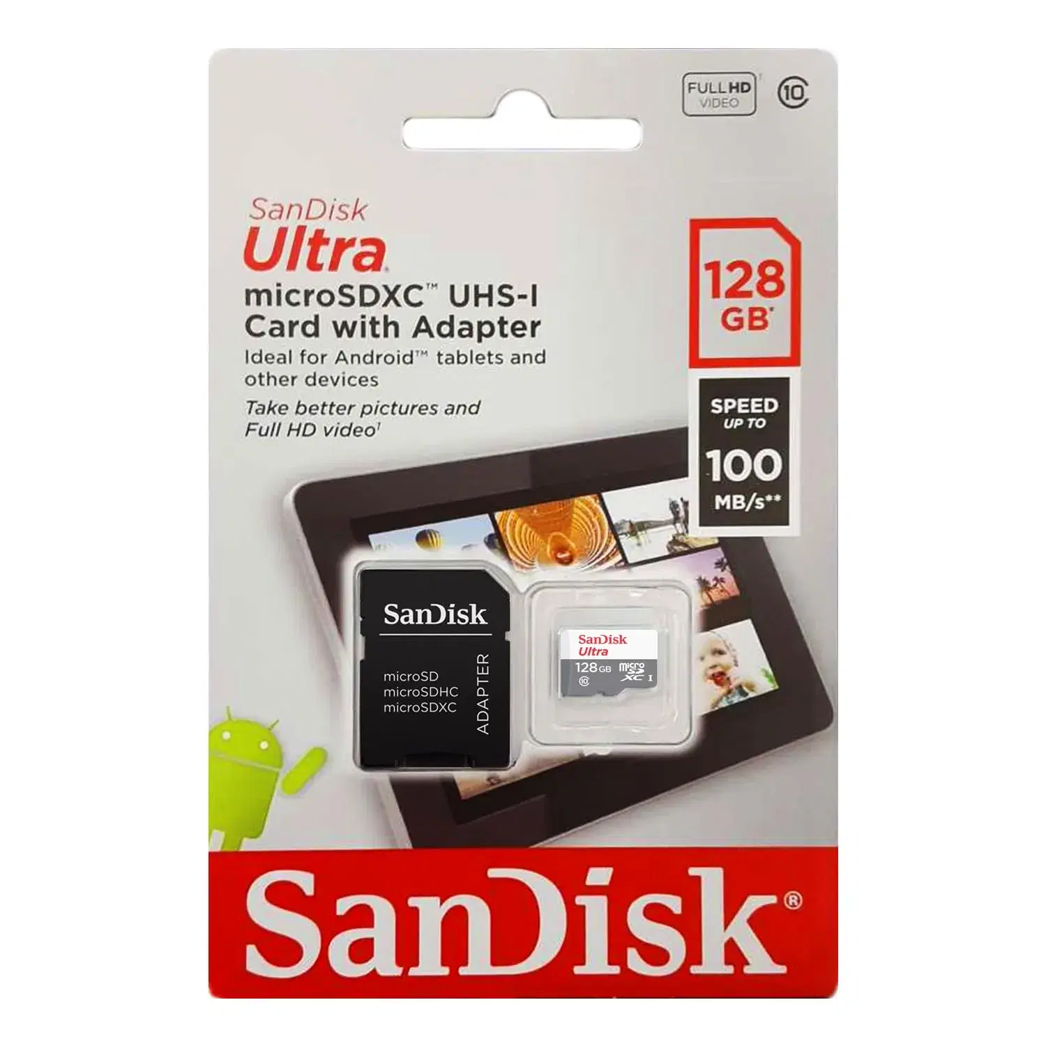SanDisk Mobile/WiFi Camera Memory Card 128 GB