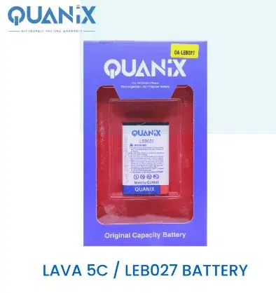 Quanix Rechargeable Li-ion Polymer 1020 mAh Lava 5C / LEB027 Battery