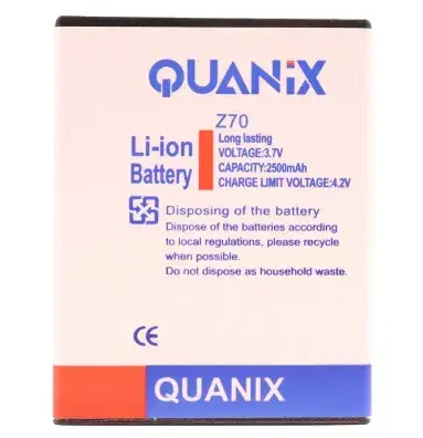 2500 mAh Battery For Lava Z70