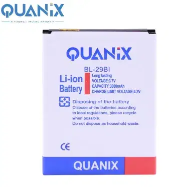 Quanix Rechargeable Li-ion Polymer 3000 mAh ITEL S15 / A5S / 29BI Battery