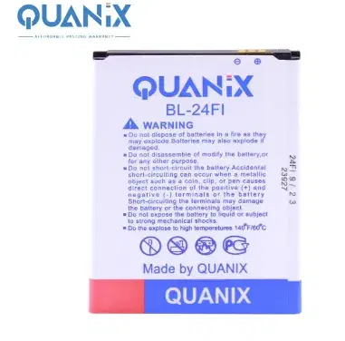 Quanix Rechargeable Li-ion Polymer 2400 mAh ITEL S12 / A22 PRO / 24FI Battery