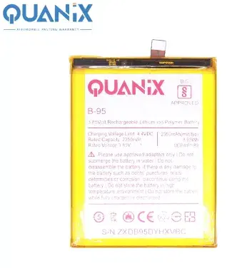 Quanix Rechargeable Li-ion Polymer 2350 mAh Vivo Y51 / B95 Battery