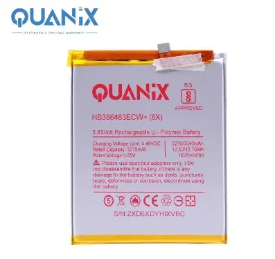 Quanix Rechargeable Li-ion Polymer 3340 mAh Huawei Honor 6X Battery