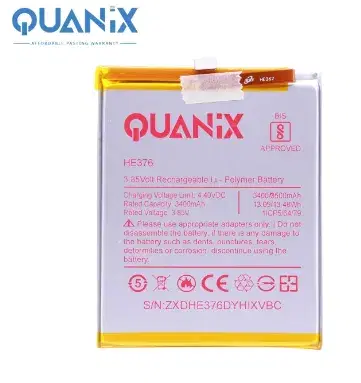 Quanix Rechargeable Li-ion Polymer 3500 mAh Nokia 3.1+ / HE376 Battery