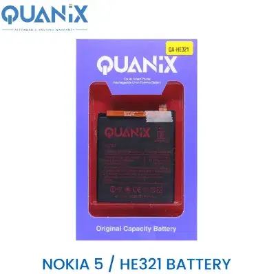 Quanix Rechargeable Li-ion Polymer 2900 mAh Nokia 5 / HE321 Battery