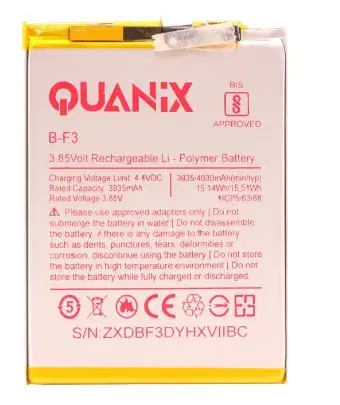 Quanix Rechargeable 4030 mAh Battery For Vivo Y91/Y93/Y95 / BF3