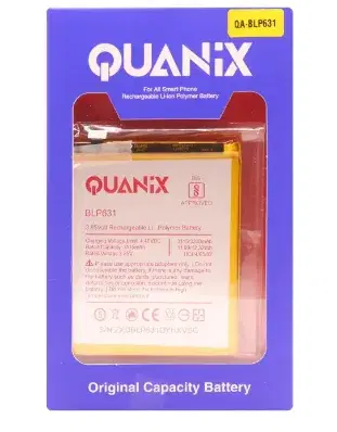 Quanix Rechargeable Li-ion Polymer 3200 mAh Battery For Oppo F3/F5 / BLP631