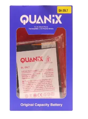 Quanix Rechargeable Li-ion Polymer 4100 mAh Battery For TECHNO SPARK 4 / 39LT
