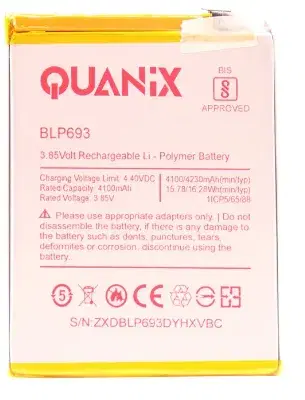 Quanix Rechargeable Li-ion Polymer 4230 mAh Battery For Oppo/RealMe 3/3I / BLP693