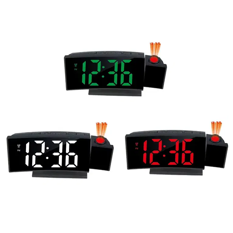 Table clock with time projector and thermometer Gaosiio DS-3621LP