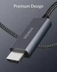 Anker A8730H11 - USB-C to HDMI Nylon cable - 6ft Cable
