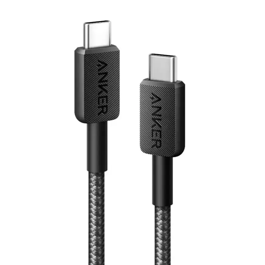 Anker A81F5H11 - 322 USB-C to USB-C Cable - 3ft Braided Cable