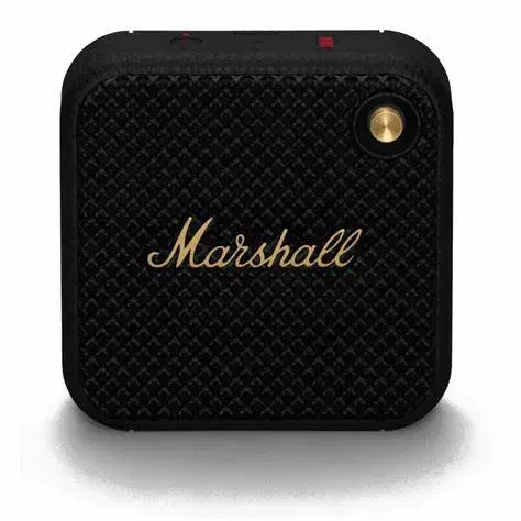 Marshall Willen Portable Bluetooth Speaker - Black & Brass