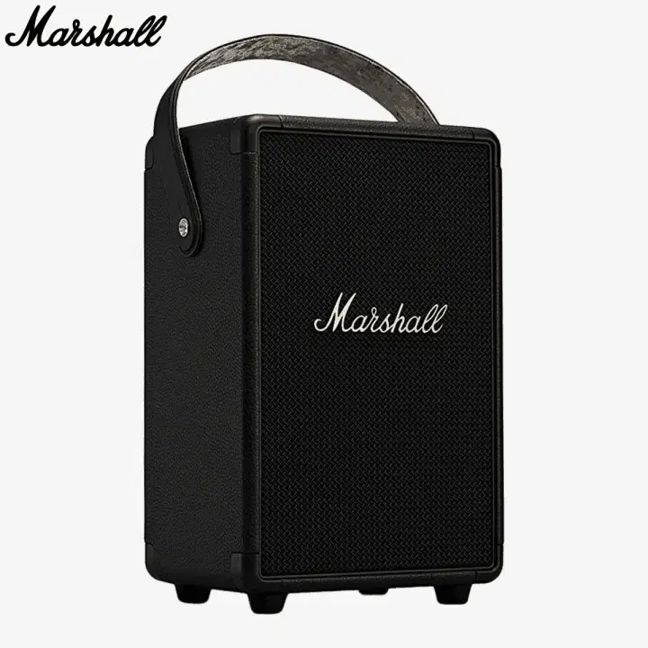 Marshall Tufton Wireless Portable Bluetooth Speaker - Black & Brass