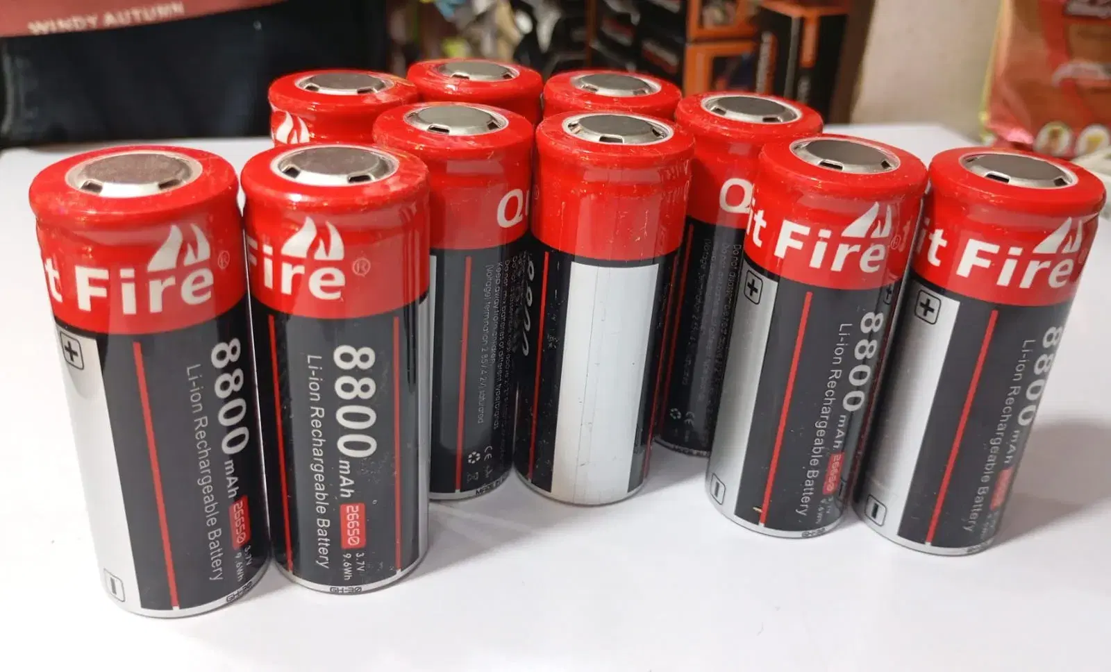 8800Mah Torch Battery Ruilang RL-233 Multifunctional High Power
