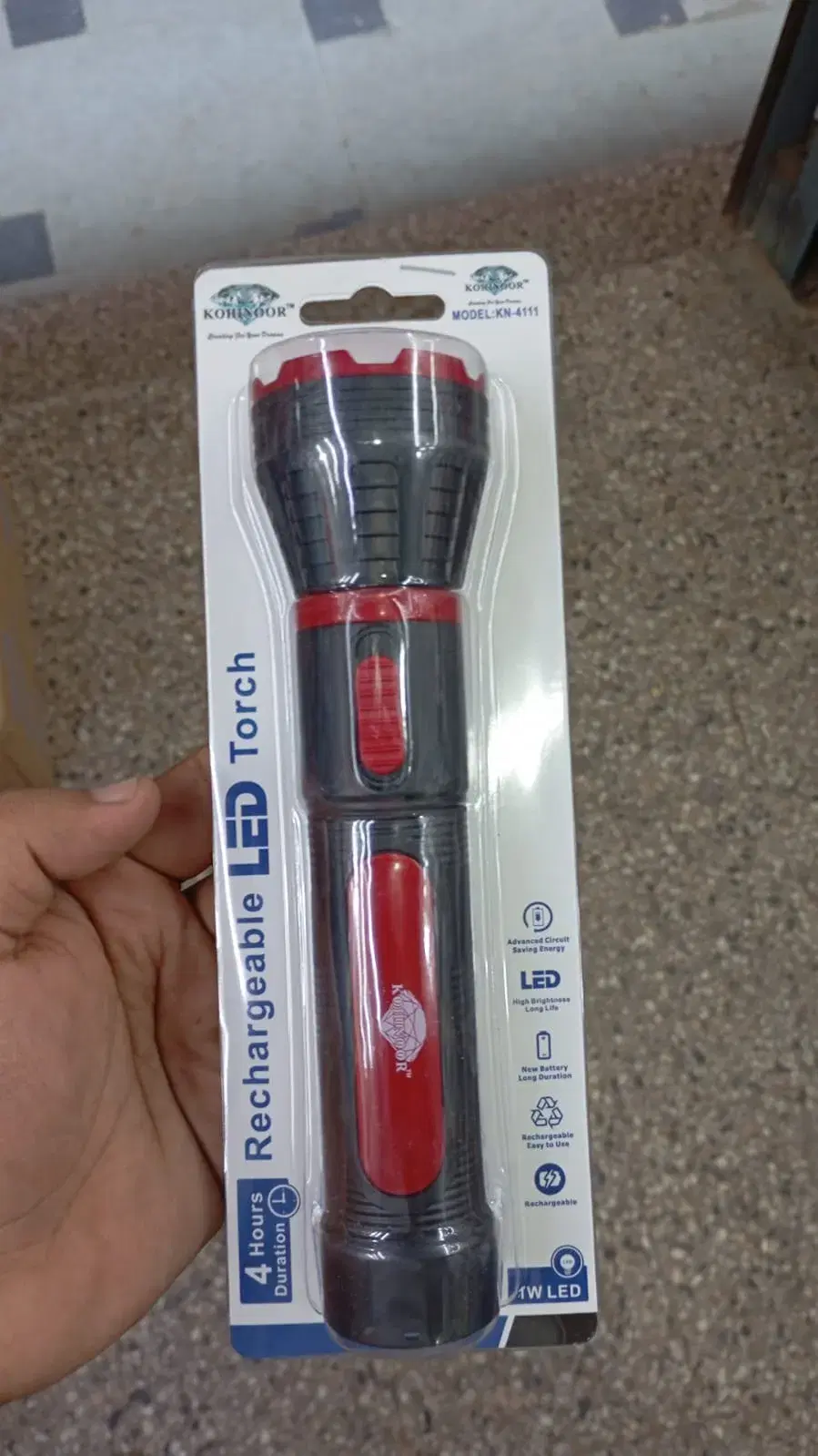 Rechargeable LED Torch light