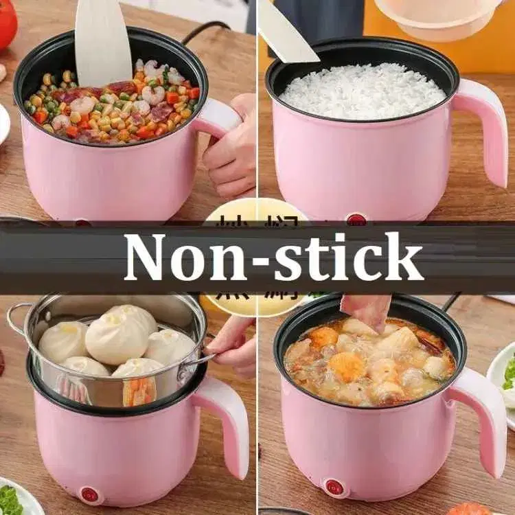 2L Non-stick Cooking Machine Single/Double Layer Hot Pot Multifunction Electric Rice Cooker(Hotpot)