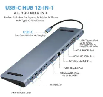 USB-C To HDTV Multifunction Adapter No Ratings