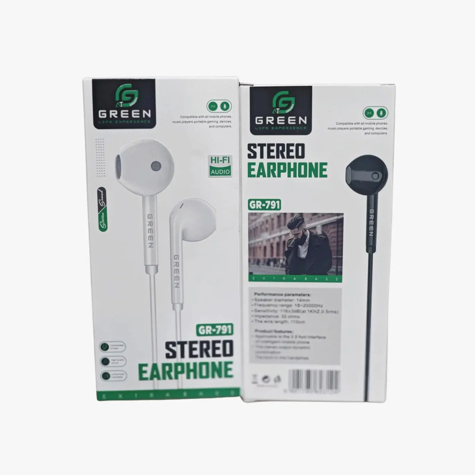 GREEN GR791 EARPHONE