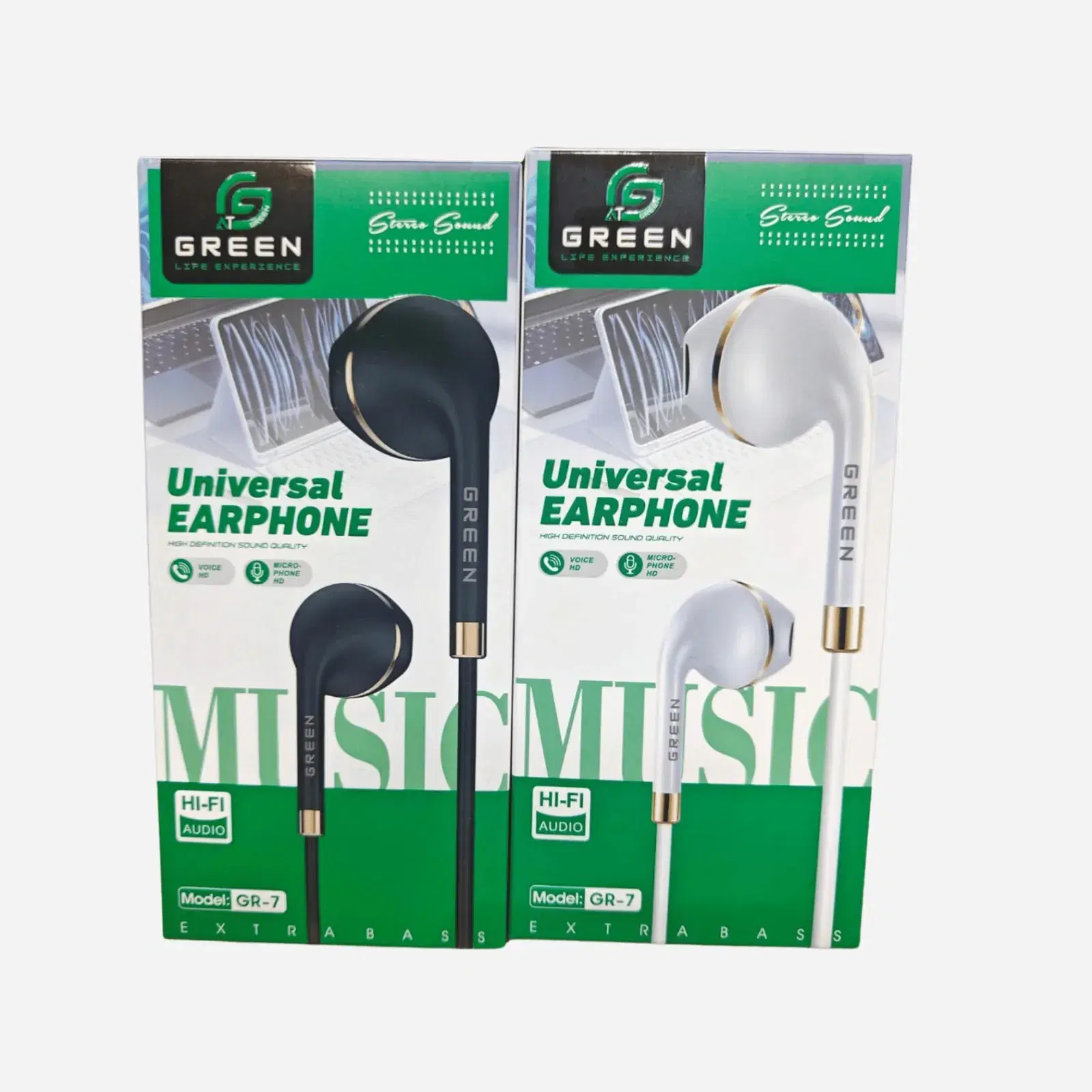 GREEN GR7 EARPHONE