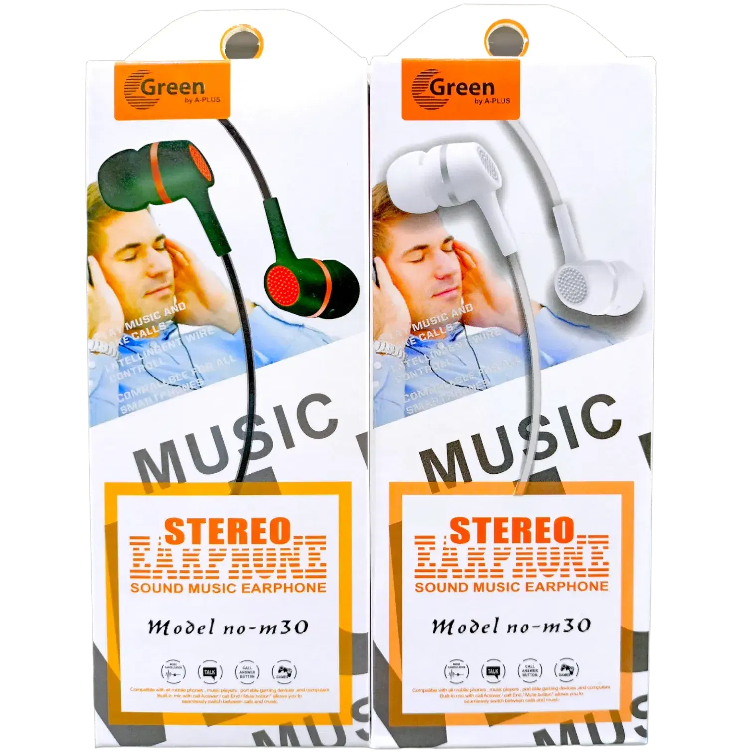 GREEN M 30 EARPHONE