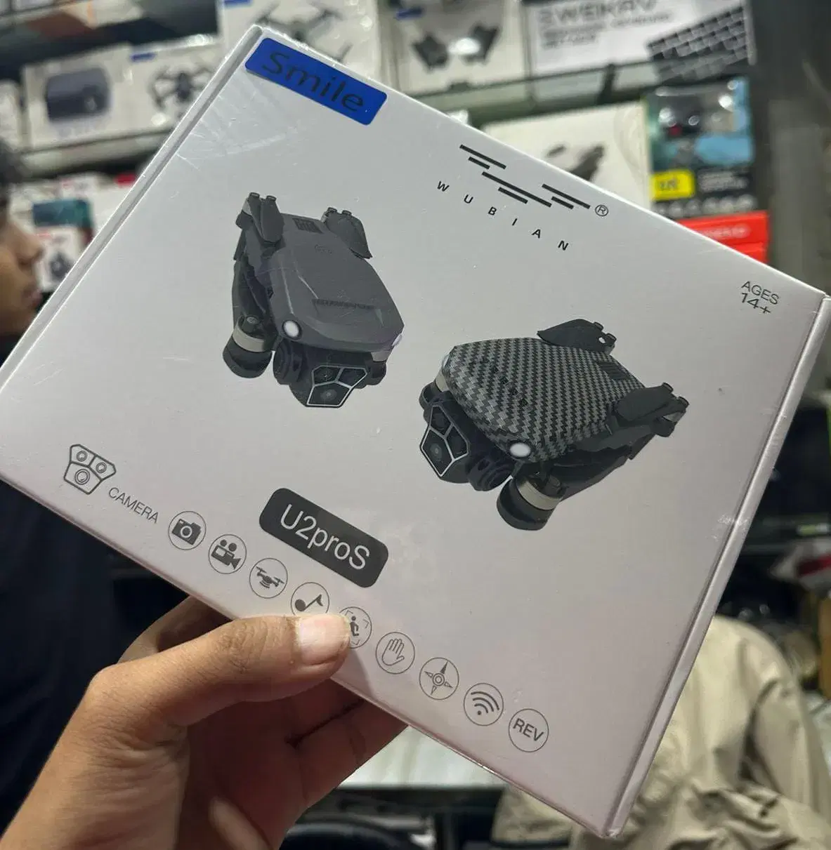 U2PRO Drone 4K ESC Professional WIFI FPV Dron Obstacle Avoidance Brushless Four-Axis Folding RC Quadcopter Toys For beginners