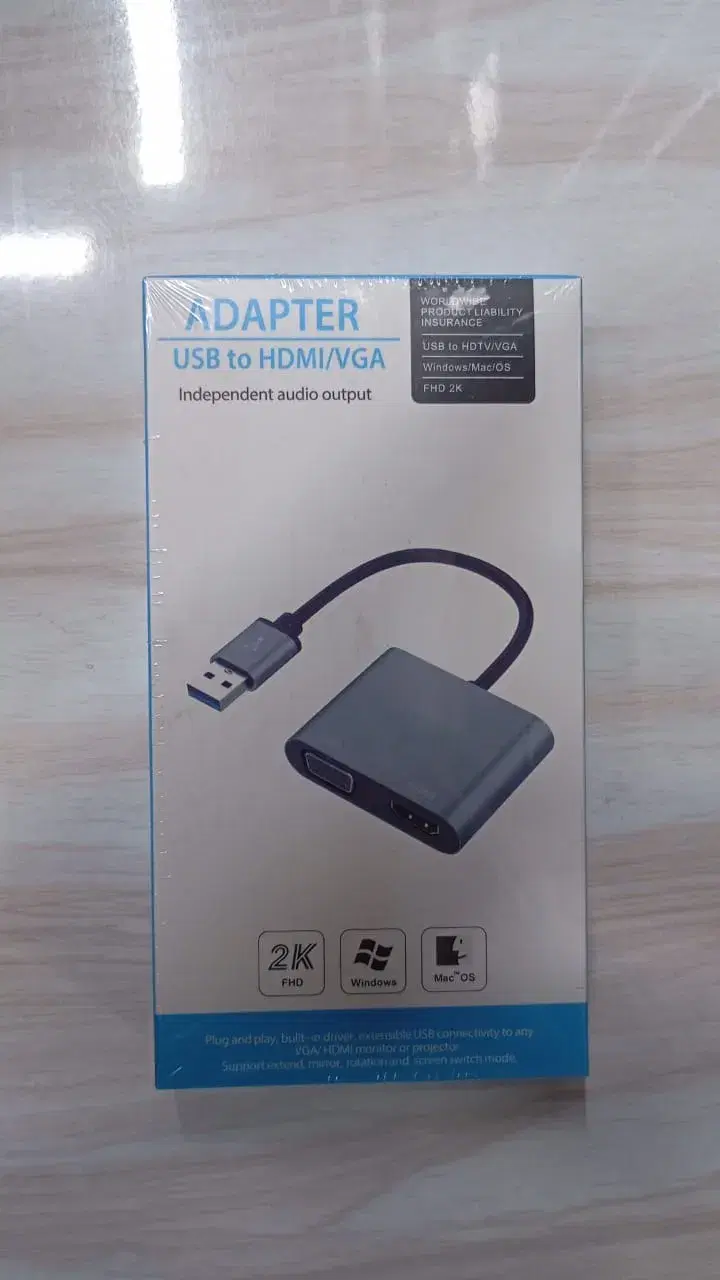 USB to HDTV VGA Adapter