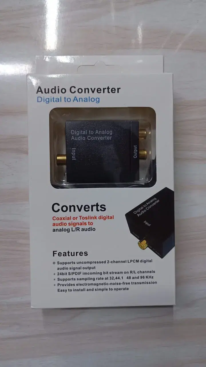 Digital To Analog Audio Converter