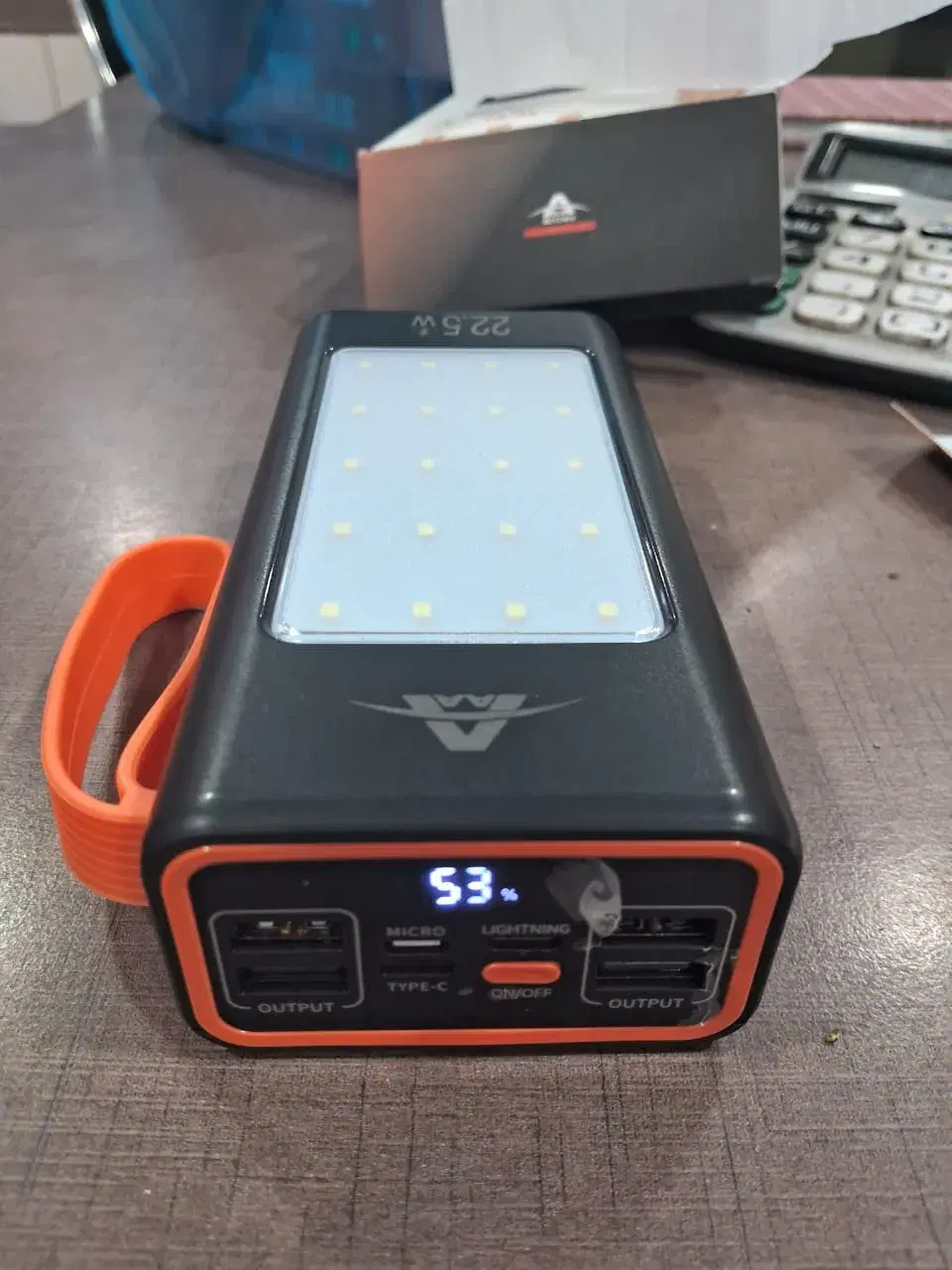 ARROWS 30000 mAh Battery Power Bank PD 033 | Type C PD Super fast charge | LED Digital Display With Light | 6 Months Warranty