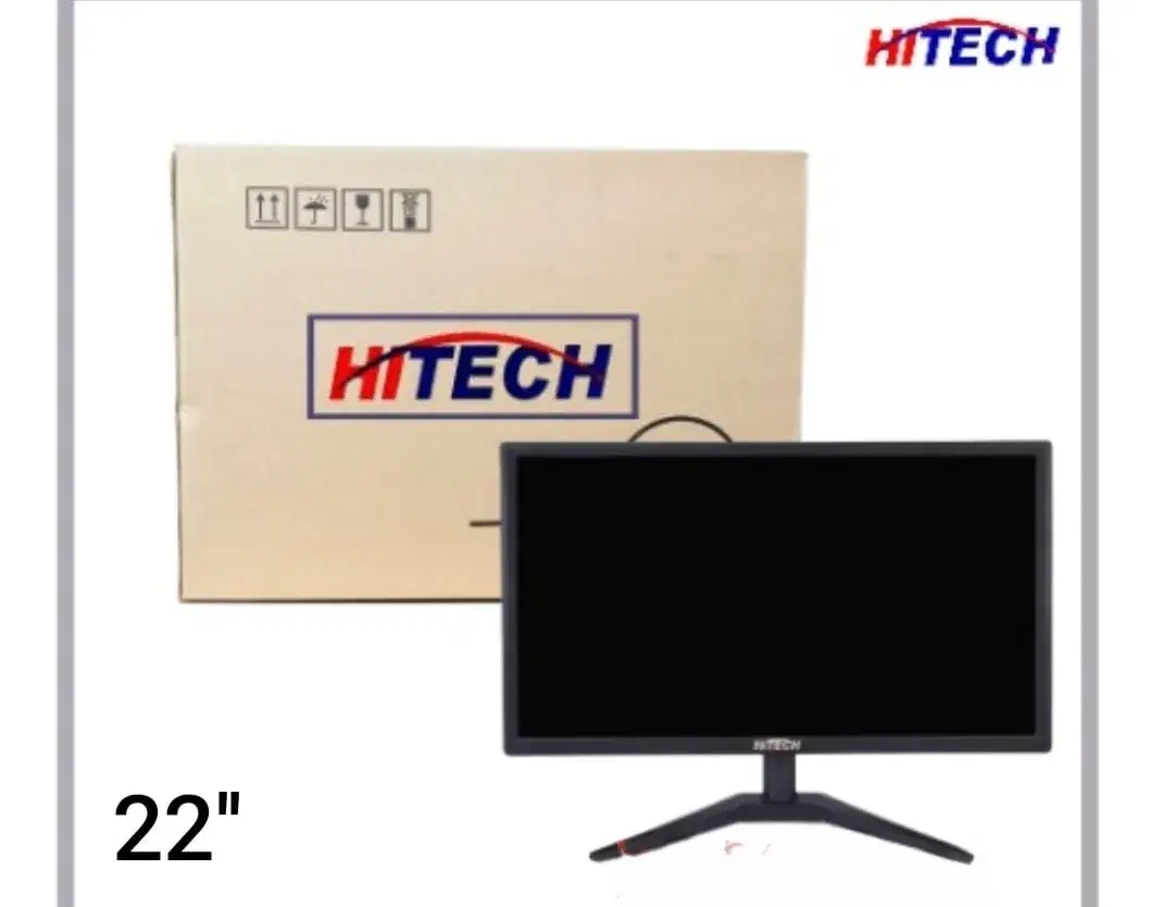 Hitech 22" Led Monitor With VGA & HDMI Supported