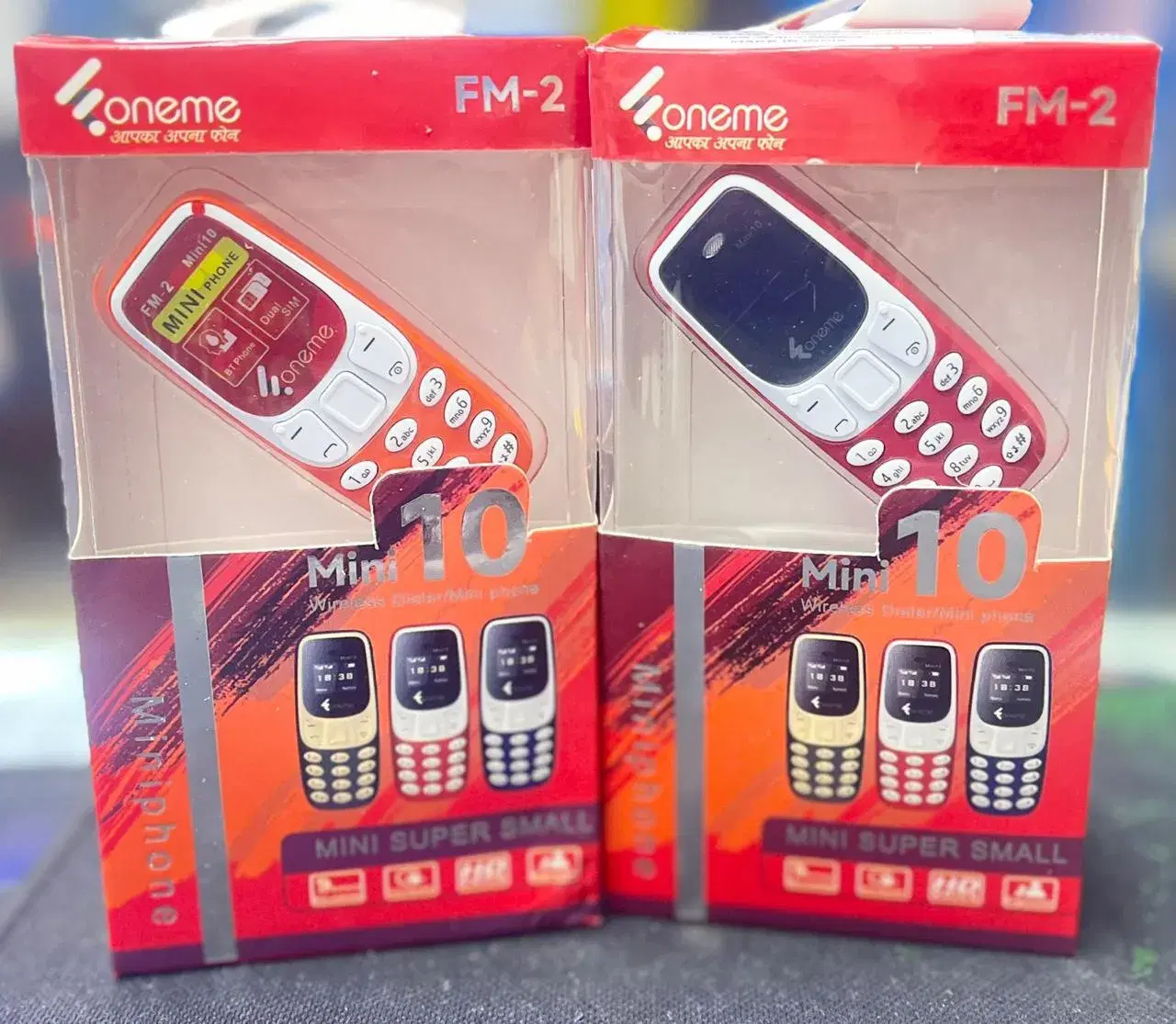 Oneme FM-2 Mini 10 Dual Sim keypad Phone