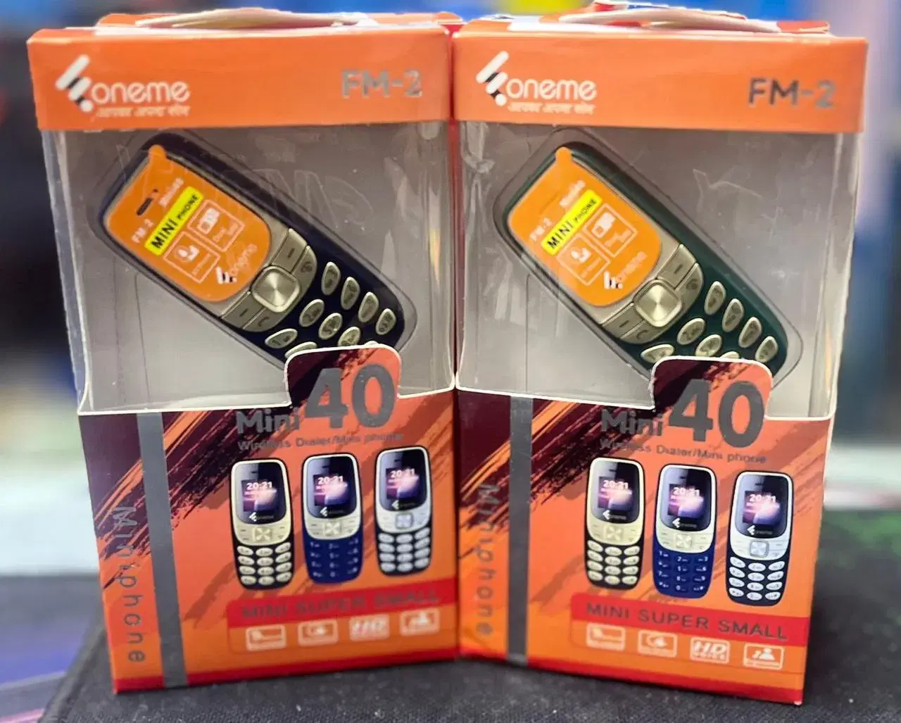 Oneme FM-2 Mini 40 Dual Sim keypad Phone