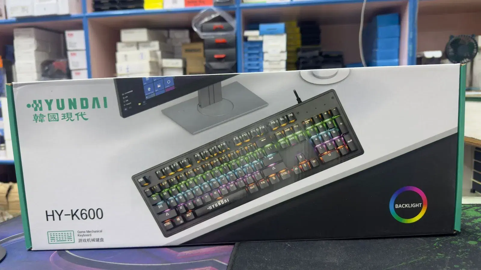 Hundai HY-K600 Backlight mechanical keyboard