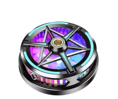 RYRA S6 Mobile Phone Cooler Cooling Fan Magnetic Radiator For PUBG Phone Cooler System Cool Heat Sink For Cellphones Tablets