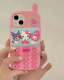 Iphone CUTE KITTY PHONE CASE ll Available mode are in Description ll