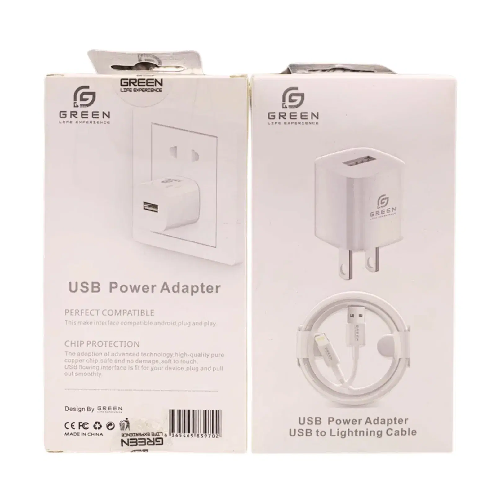 GREEN 2 PIN CHARGER