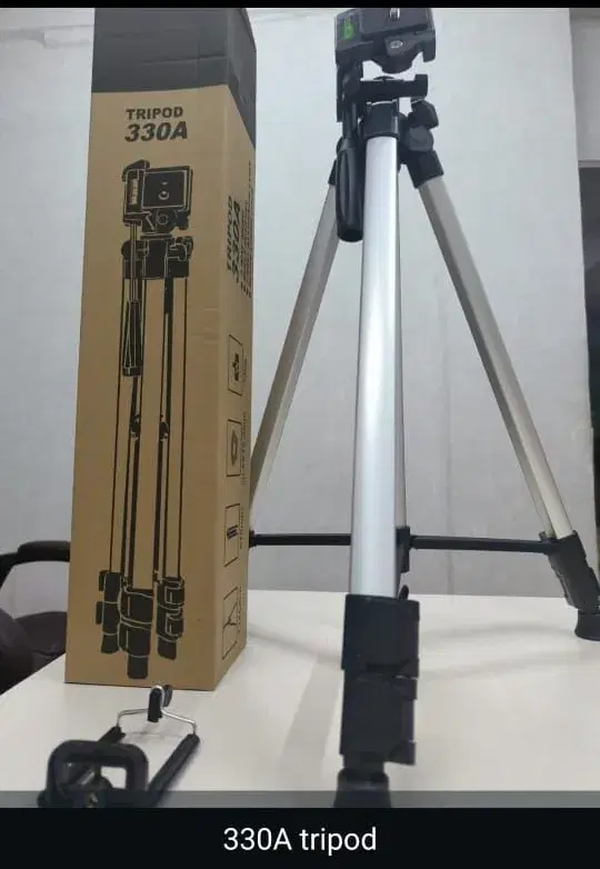 Tripod 330A Professional Camera and Mobile Smartphone Tripod