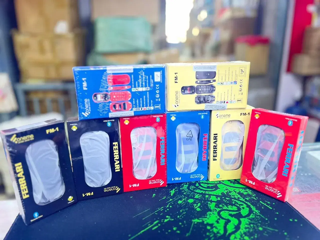 Oneme FM-1 Ferrari Dual Sim keypad Phone