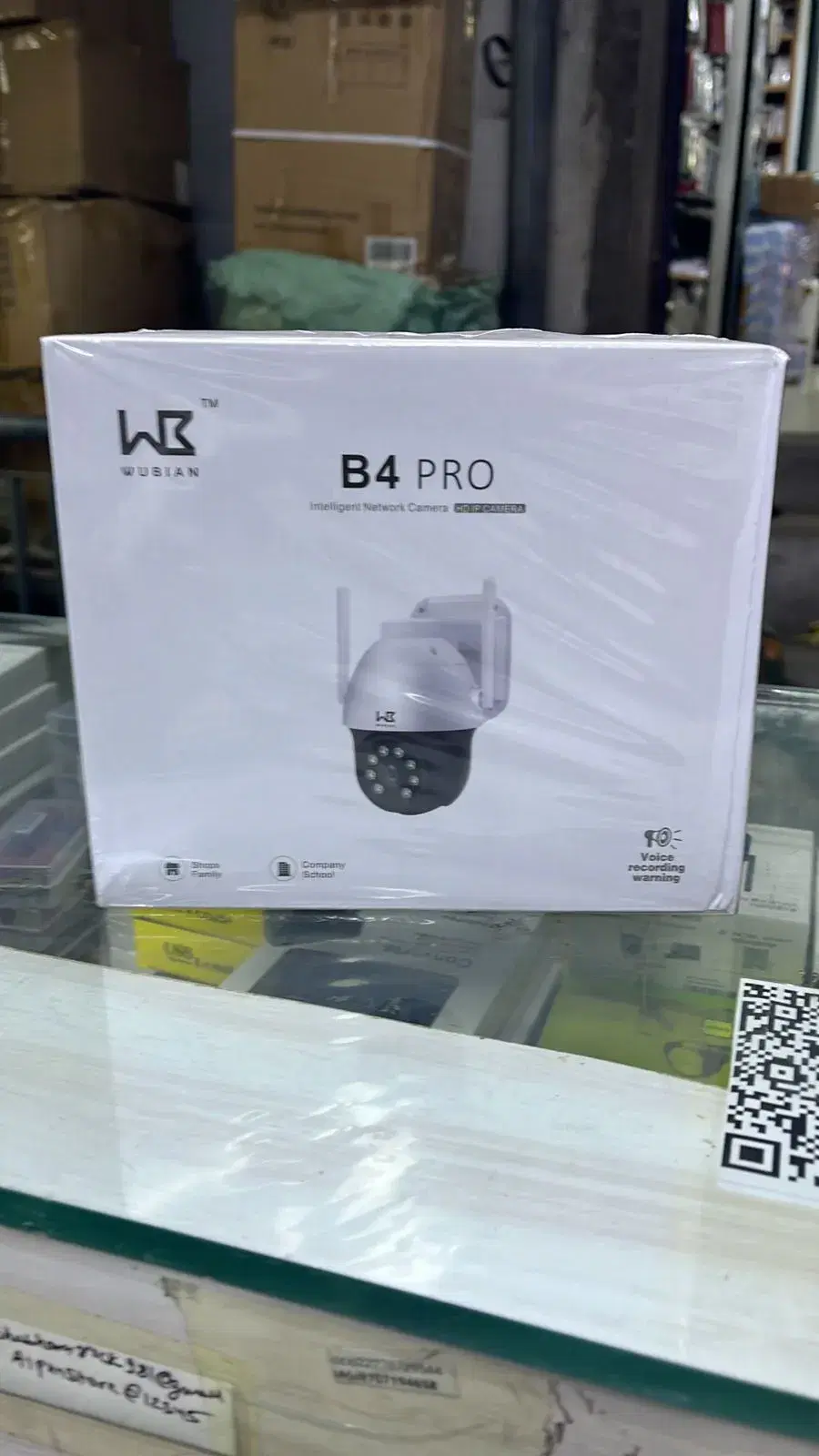 B4 Pro 2MP 1080P Full Color Wireless WiFi PTZ IP Dome Camera AI Humanoid Detection Full Color Security CCTV Baby Monitor
