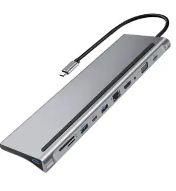 Type-C Multi-Function Docking Station 12 in 1 Docking Station Hubs