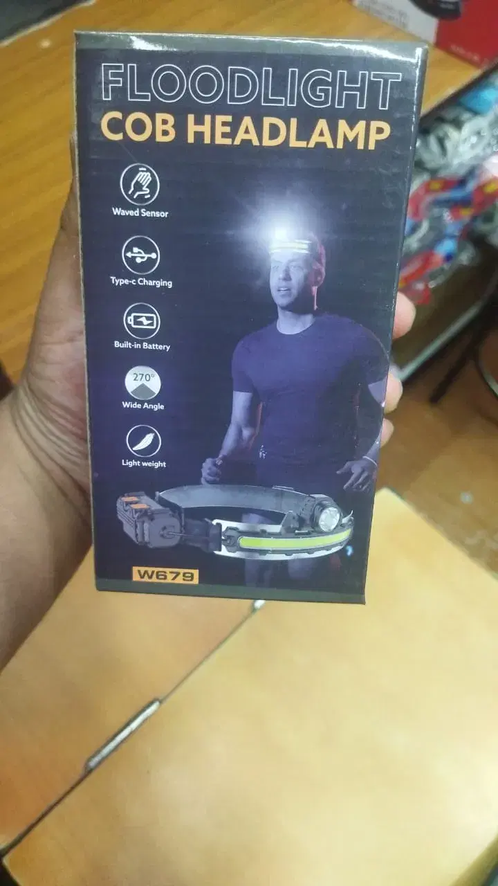 W679 Floodlight Cob Headlamp