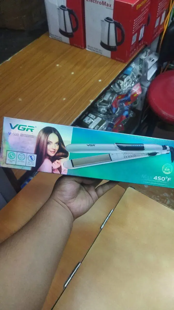 VGR V-509 Hair Straightener Curler