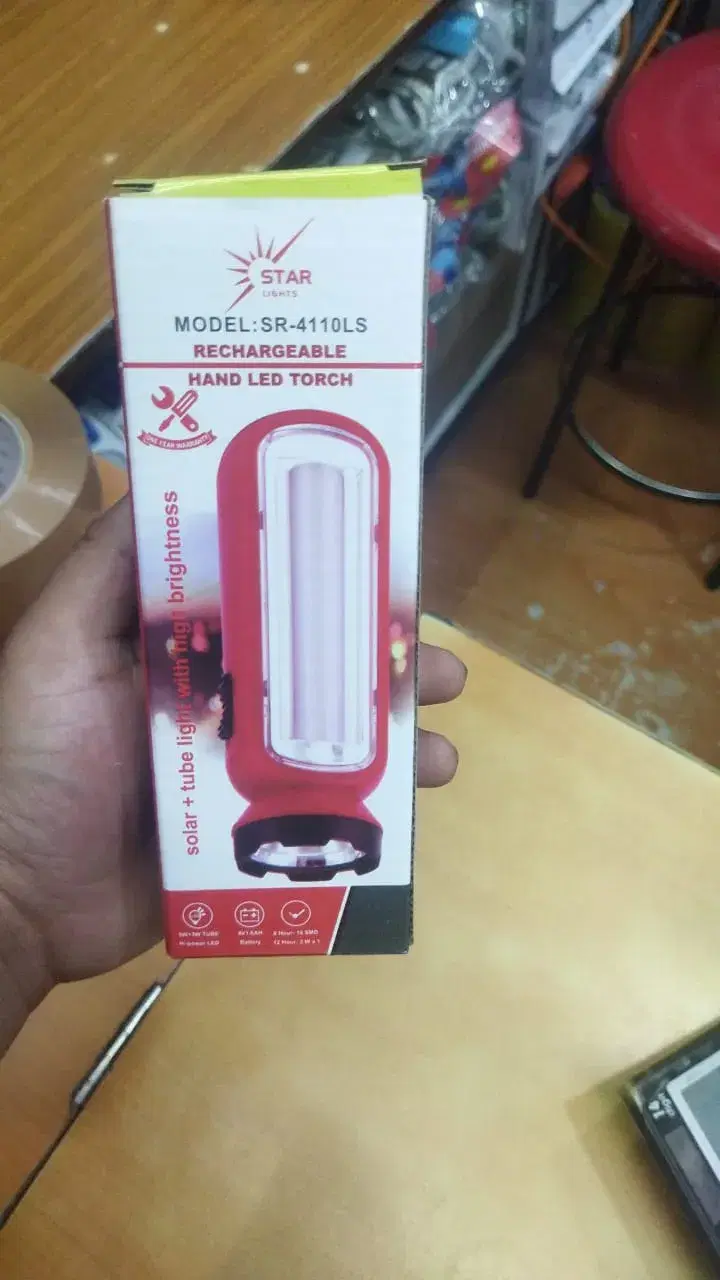 SR-4110LS Rechargeable Hand Led Torch