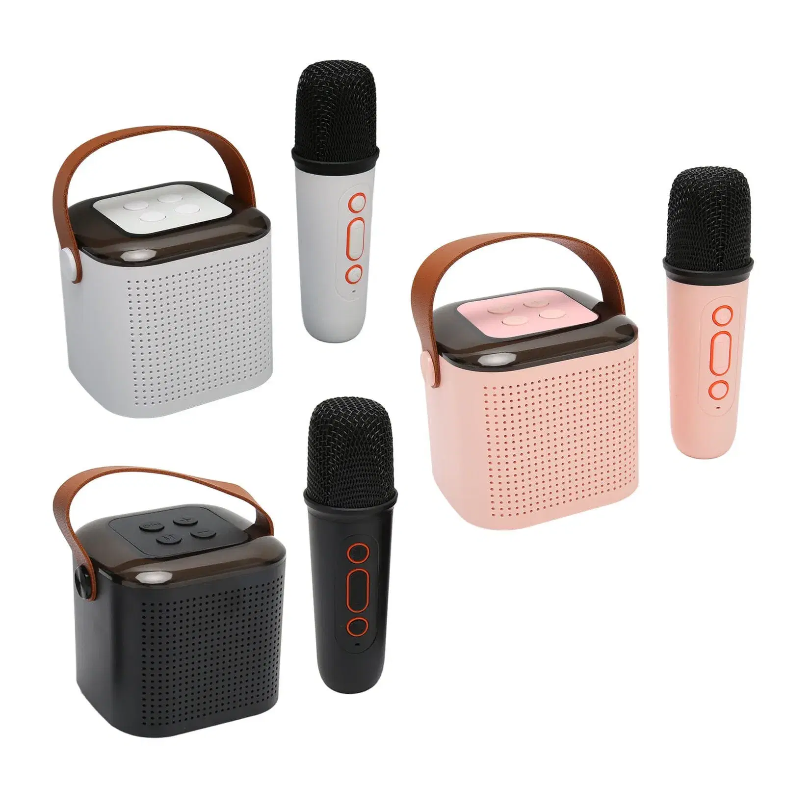 Mini Karaoke Stereo Portable Bluetooth Speaker
